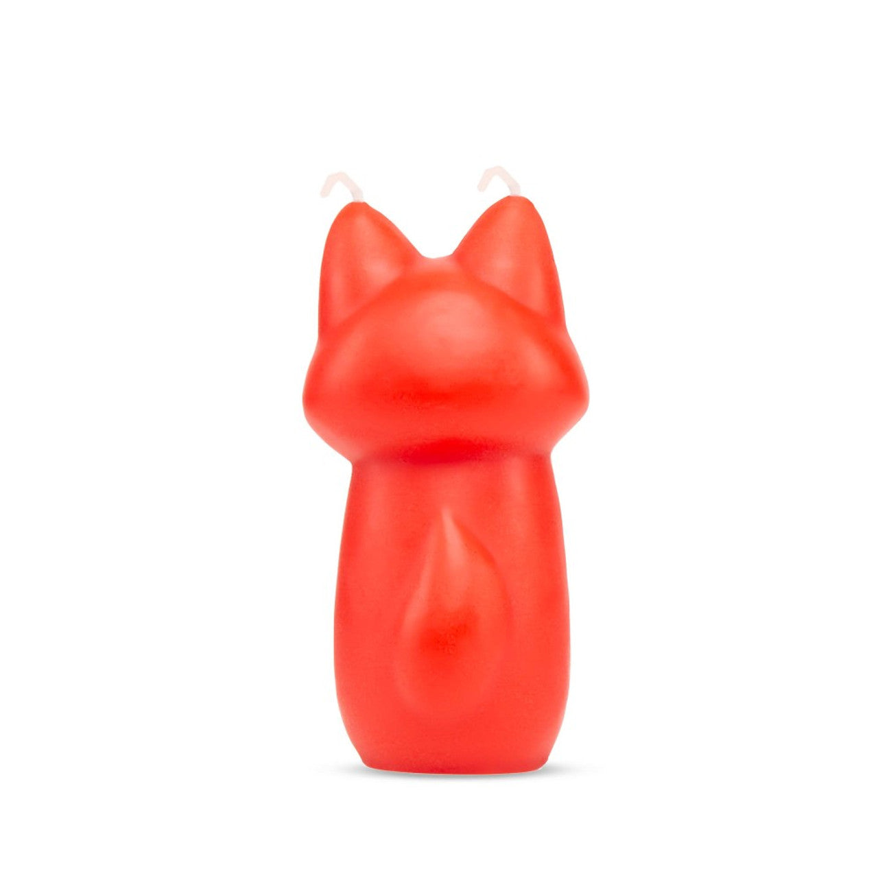 Back of the blush Temptasia Fox Drip Candle
