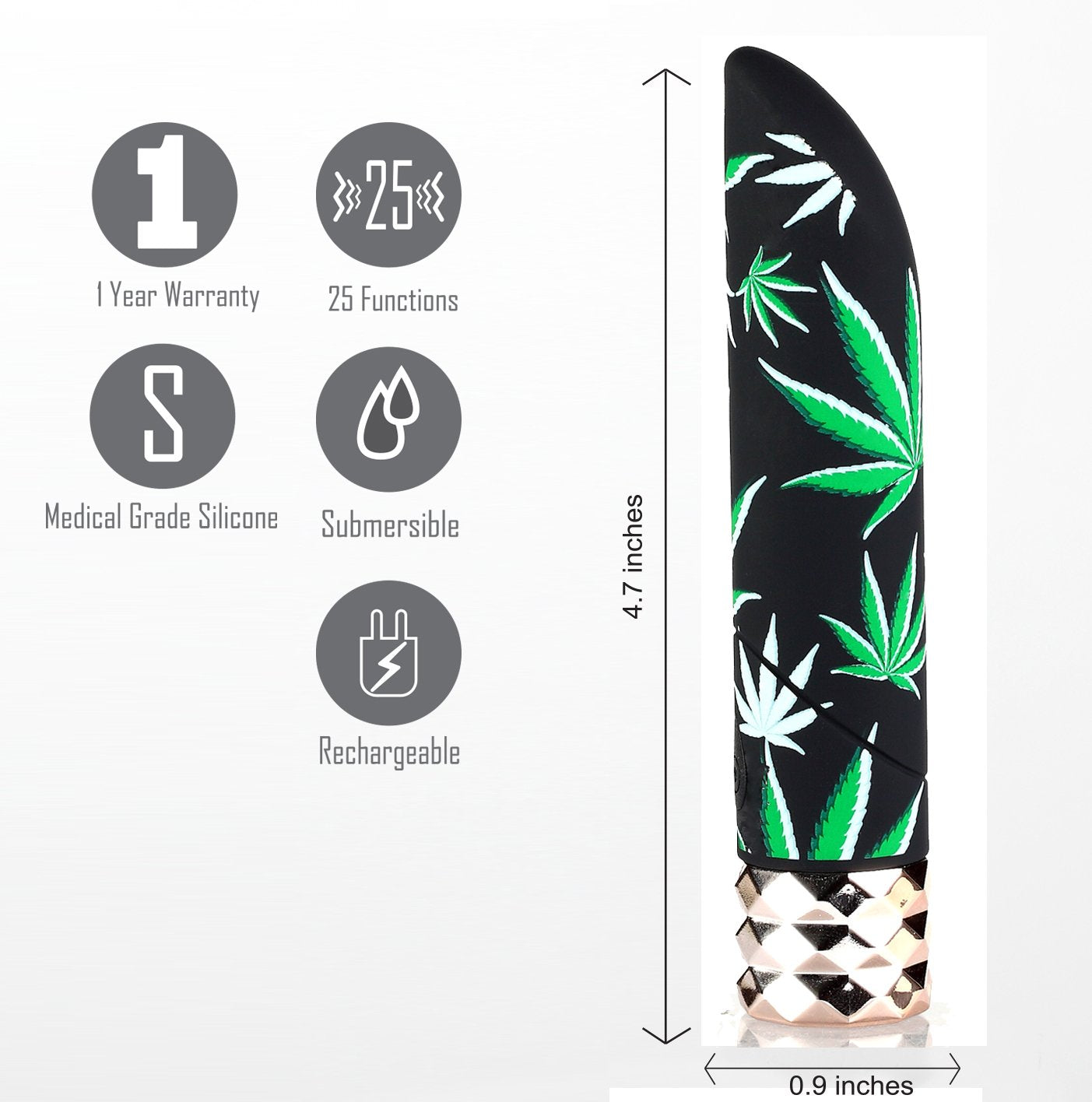 Maia Jane 420 Bullet Vibrator Facts