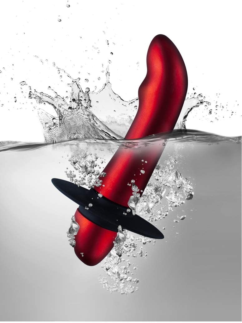 Rocks-Off Truly Yours Red Temptations - Anal Vibrator Underwater