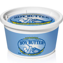 Load image into Gallery viewer, H2O Based &quot;You&#39;ll never know it isn&#39;t&quot; Boy Butter Condom safe - Personal Lubricant 8 oz. tub
