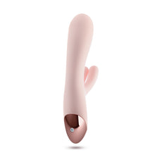 Load image into Gallery viewer, Bottom side view of the Blush Elora Personal Massager