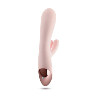 Bottom side view of the Blush Elora Personal Massager