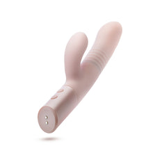 Load image into Gallery viewer, Back side of the Blush Fraya Thrusting Rabbit