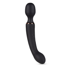 Load image into Gallery viewer, Side view of the Blush Gia Massage Wand + G-Spot Vibe