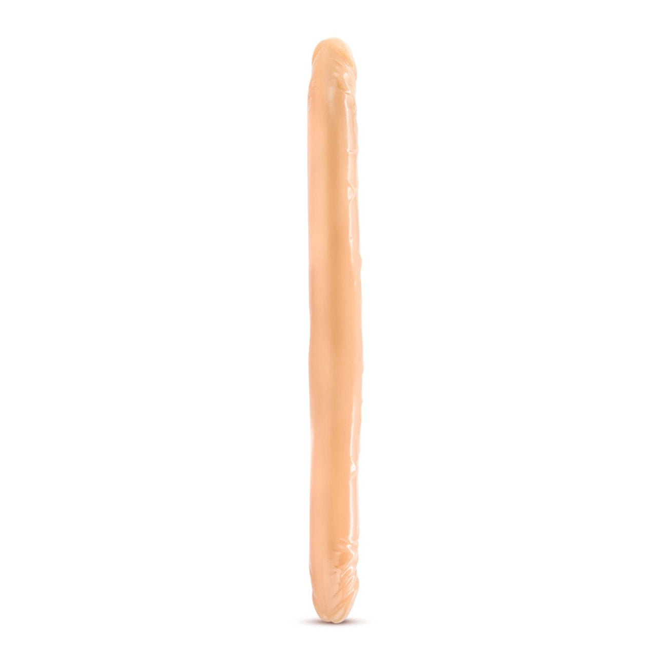 Bottom side of the blush B Yours 16 Inch beige Double Dildo