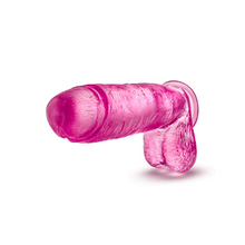 Charger l&#39;image dans la galerie, Front side view of the blush B Yours Plus Big n&#39; Bulky 10.5 Inch Dildo
