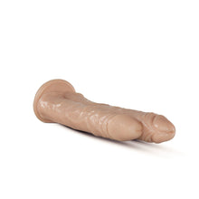 Load image into Gallery viewer, Bottom side view of the blush Dr. Skin Dr. Double Stuffed 10.5&quot; Realistic Double Dildo