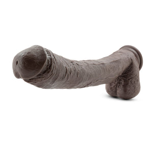 Front side of the blush Dr. Skin Mr. Ed 13" Realistic Dildo