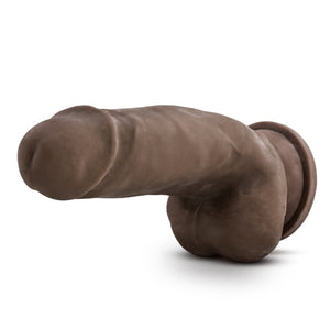 Front side of the blush Dr. Skin Mr. Smith 7" Realistic Dildo