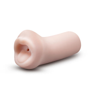 Front side view of the blush EnLust Candi Stroker
