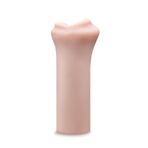 Side view of the blush EnLust Candi Stroker