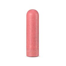 Load image into Gallery viewer, Side view of the blush Gaia Eco Rechargeable coral Bullet