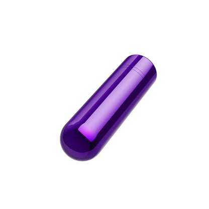 Front side of the blush Kool Vibes grape Rechargeable Bullet Vibrator