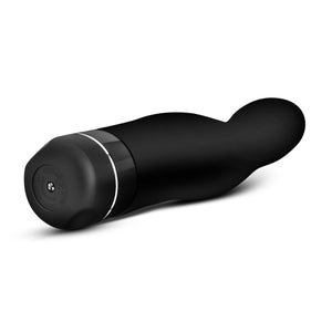 Back side view of the blush Luxe Gio Vibrator
