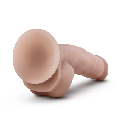 Back side of the blush Loverboy Mr. Jackhammer Realistic Dildo