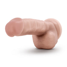 Load image into Gallery viewer, Front side of the blush Loverboy Mr. Jackhammer Realistic Dildo