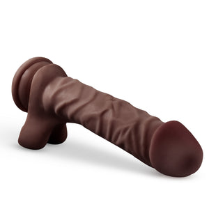 Front side of the blush Loverboy The DJ Realistic Dildo