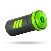 Load image into Gallery viewer, Front side view of the blush M For Men M2 Superior Stroker, wit the M logo visible on the side.
