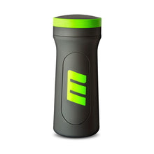 Load image into Gallery viewer, Side view of the blush M For Men M2 Superior Stroker, standing up on its back, with the M logo visible on the side.