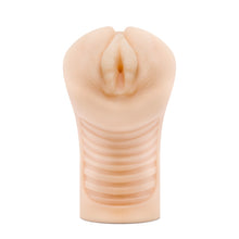 Load image into Gallery viewer, Front side view of the blush M Elite Annabella Soft + Wet Stroker