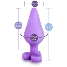 Charger l&#39;image dans la galerie, blush Play With Me Naughty Candy Hearts Do Me Now Anal Plug measurements: Insertable width: 3.8 centimetres / 1.5 inches; Insertable length: 8.3 centimetres / 3.25 inches; Insertable girth: 11.9 centimetres / 4.7 inches; Product length: 8.9 centimetres / 3.5 inches.