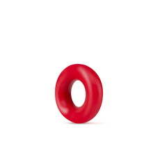 Load image into Gallery viewer, Front side view of the Blush Stay Hard Donut Ring
