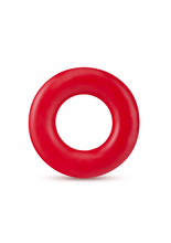 Load image into Gallery viewer, Front view of the Blush Stay Hard Donut Ring