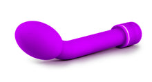 Load image into Gallery viewer, Front side of the blush Sexy Things G Slim Petite Satn Touch Clitoral Stimulator