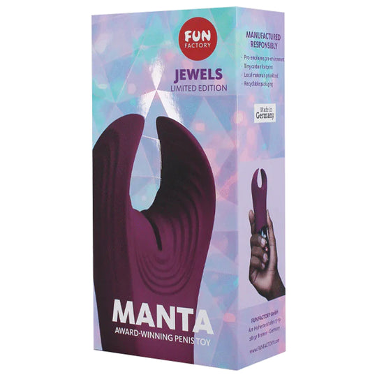 Fun Factory Jewels MANTA Limited Edition Penis Toy