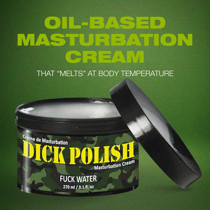 FuckWater Dick Polish Masturbation Cream 270 ml / 9.1 oz