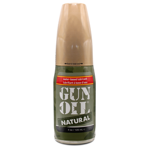 GUN OIL Natural Water-Based Lubricant 4 oz / 120 ml bottle
