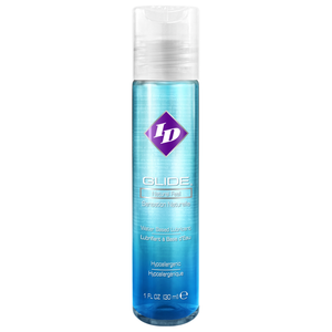 ID Glide Natural Feel Sensation Water-Based Lubricant Hypoallergenic 1 fl oz (30ml) bottle