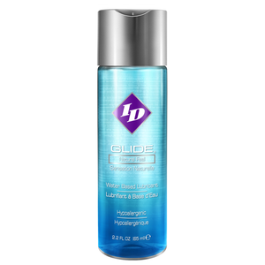 ID Glide Natural Feel Sensation Water-Based Lubricant Hypoallergenic 2.2 fl oz (65 ml) bottle