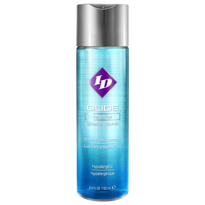 ID Glide Natural Feel Sensation Water-Based Lubricant Hypoallergenic 4.4 fl oz (130 ml) bottle