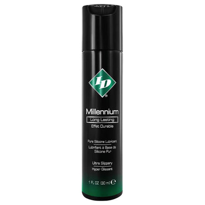 ID Millennium Long Lasting Pure Silicone Lubricant Ultra slippery 1 fl oz (30 ml) bottle