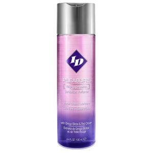 ID Pleasure Tingling Sensation Water Based Lubricant with Ginkgo Biloba & Red Clover 4.4 fl oz (130 ml) bottle.