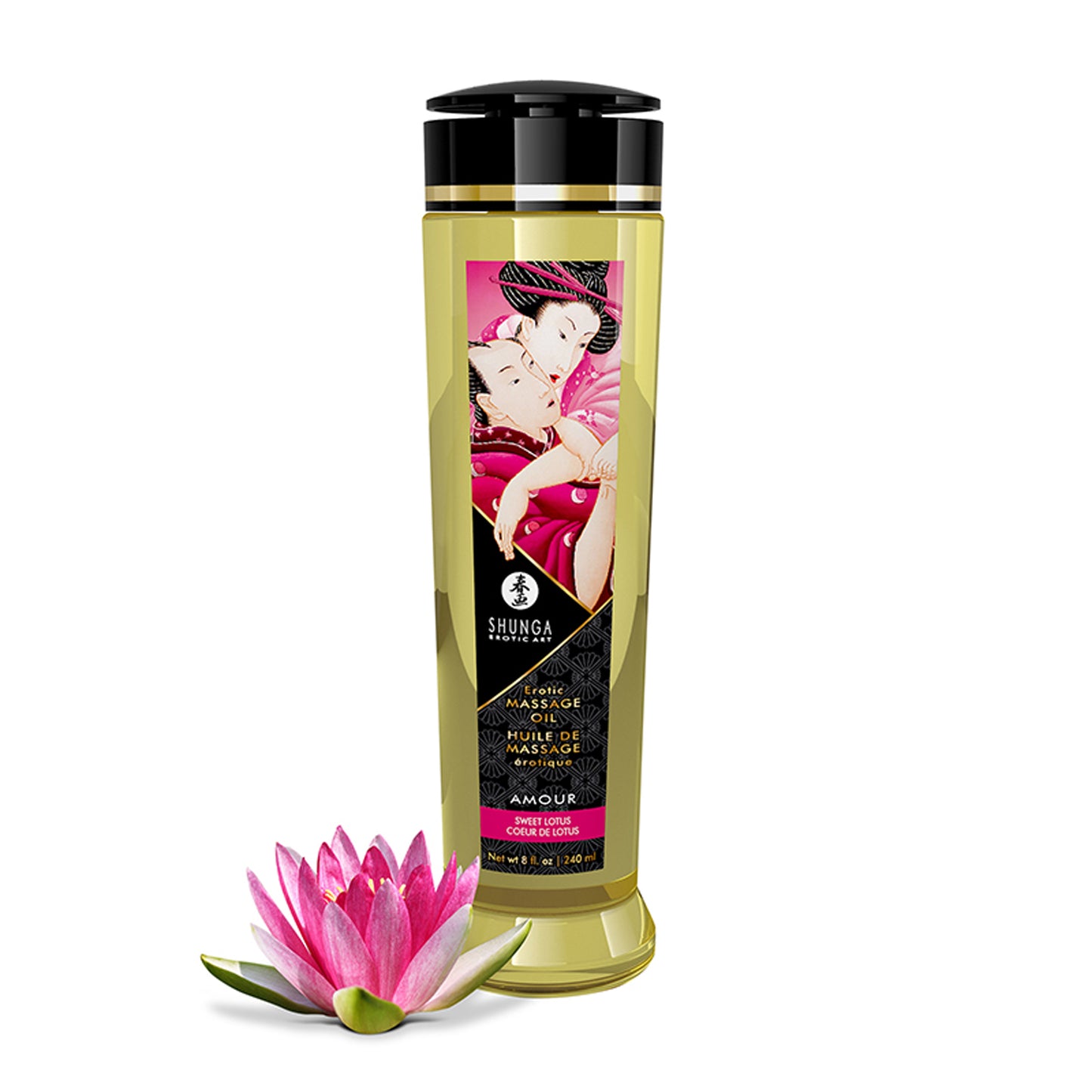 Shunga Luxurious Scented Erotic Massage Oils 240 ml - 8 oz