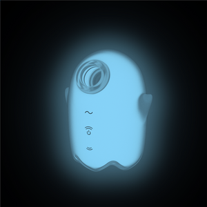Satisfyer Glowing Ghost Glow-In-The-Dark Double Air Pulse Vibrator Glowing in the dark