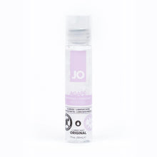 Charger l&#39;image dans la galerie, JO Agape Persinal Lubricant Water-Based 1 fl oz (30ml) bottle. On the bottle product feature icons for: Not made with - Oil and Silicone; Lubricant Original; Not Made with - Parabens, Glycerin, Glycol.