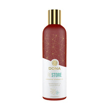 Load image into Gallery viewer, Dona Restore Essential Massage Oil Peppermint &amp; Eucalyptus 4 fl oz (120 ml).