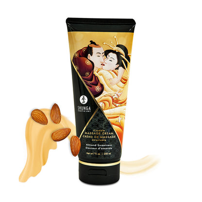 SHUNGA Kissable Massage Cream - Delectable Edible Taste & Silky Moisturizing Body Lotion