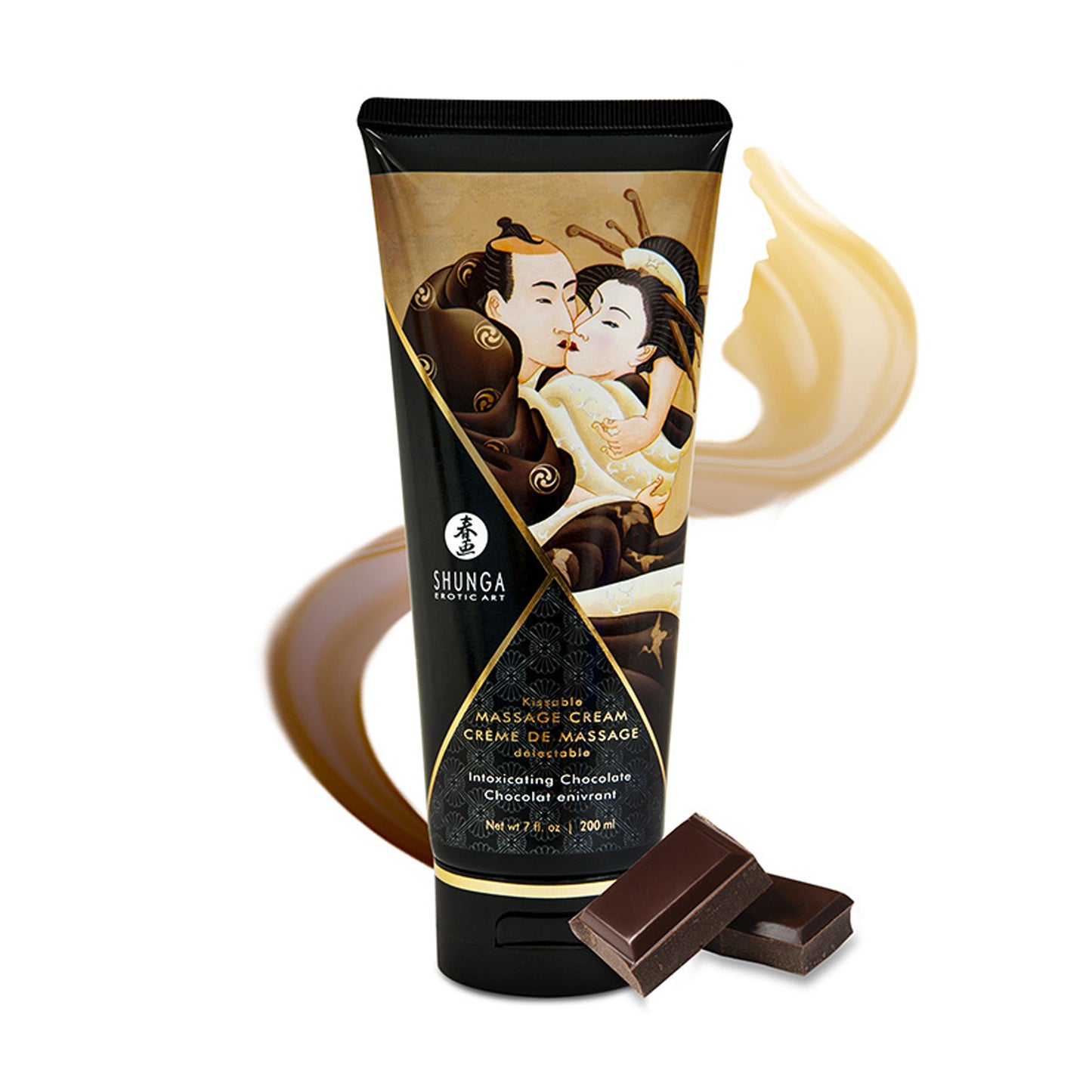 SHUNGA Kissable Massage Cream - Delectable Edible Taste & Silky Moisturizing Body Lotion