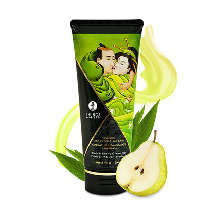 SHUNGA Kissable Massage Cream - Delectable Edible Taste & Silky Moisturizing Body Lotion