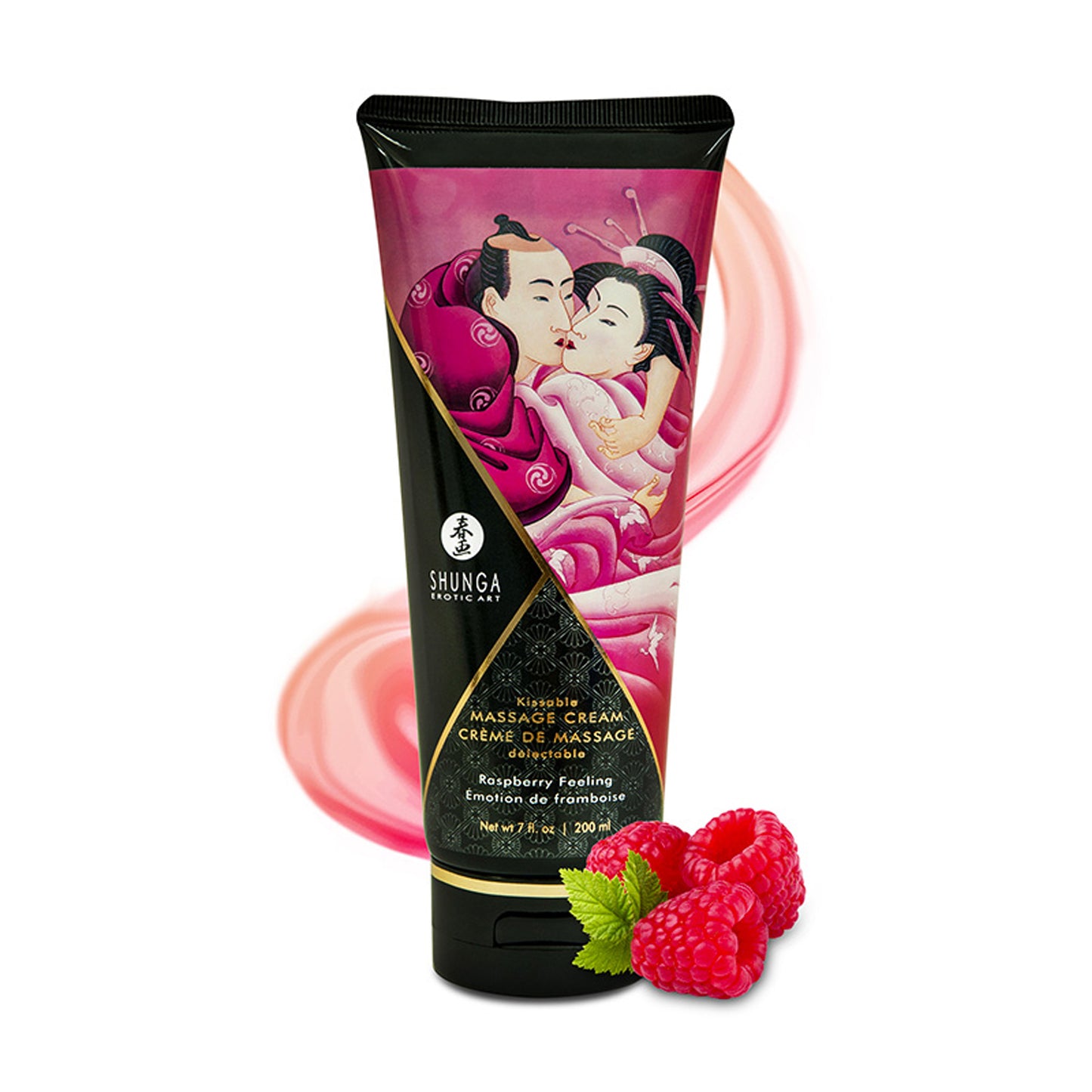 SHUNGA Kissable Massage Cream - Delectable Edible Taste & Silky Moisturizing Body Lotion