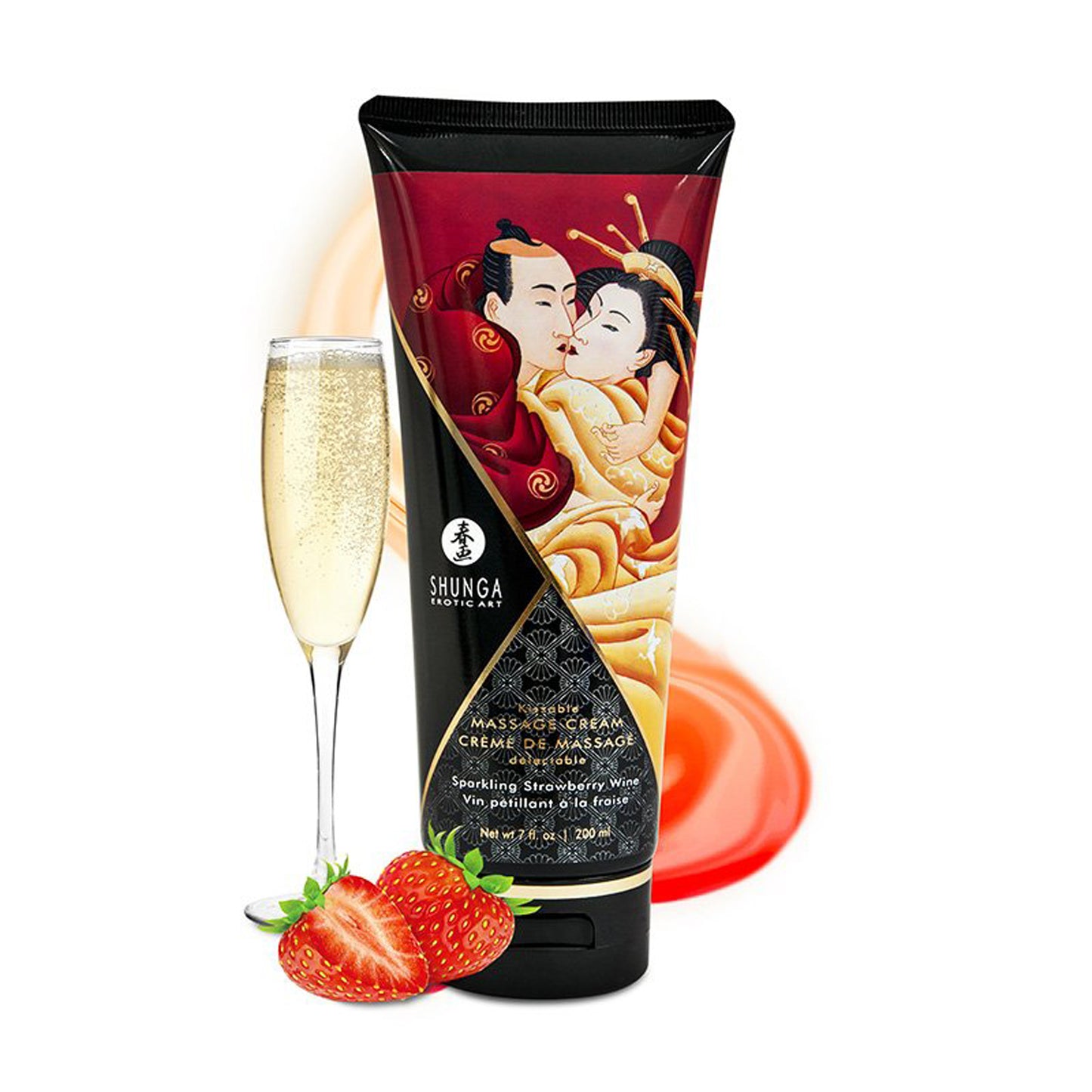 SHUNGA Kissable Massage Cream - Delectable Edible Taste & Silky Moisturizing Body Lotion