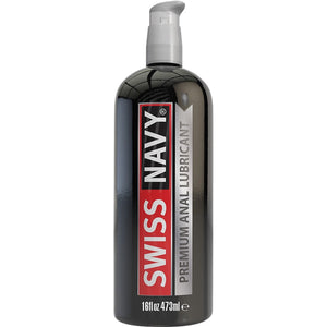 Swiss Navy Premium Anal Lubricant 16 fl oz 473 ml bottle