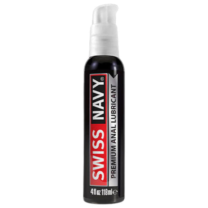 Swiss Navy Premium Anal Lubricant 4 fl oz 118 mL bottle