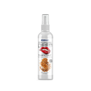 Swiss Navy Maximum Strength Deep Throat Fast Acting Oral Numbing Spray 200+ Sprays of Amazing Salted Caramel Flavor 2 fl oz (59 ml) bottle
