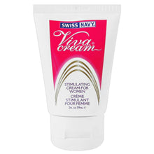 Load image into Gallery viewer, Swiss Navy Viva Cream Stimulating Cream for women 2 fl oz / 59 ml tube.