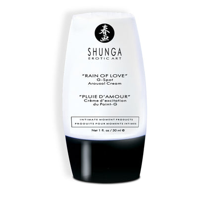SHUNGA Rain of Love Natural G-Spot Stimulating & Arousal Cream - 30 ml / 1 oz